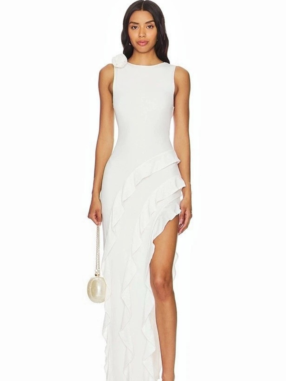 AFRM white dress